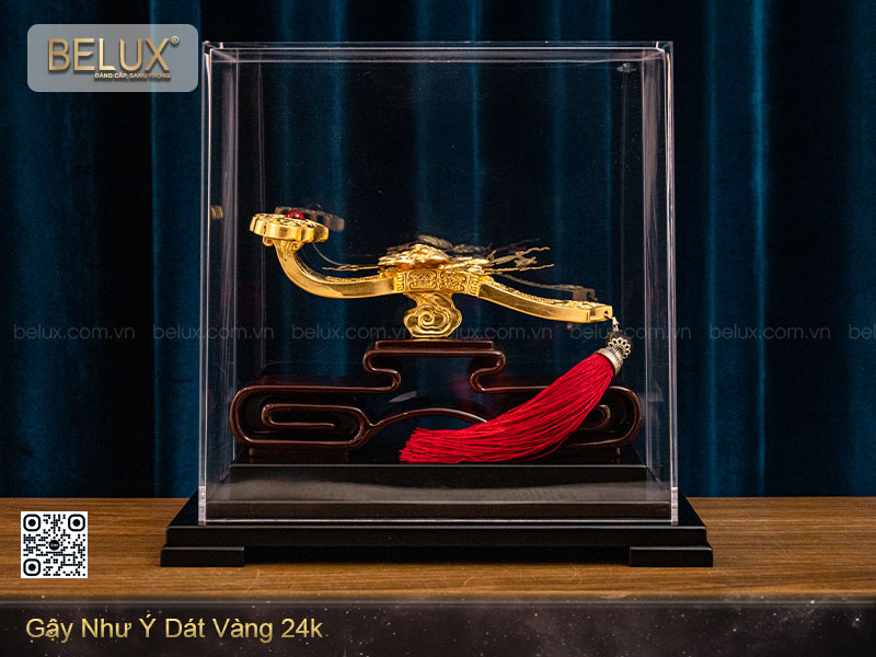 Gậy Như Ý Dát Vàng 24k